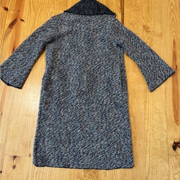 NWT Bryn Walker Castagna Wrap Isle Skye Array Hues Shawl Coat SZ XS Wool Blend - Picture 14 of 14